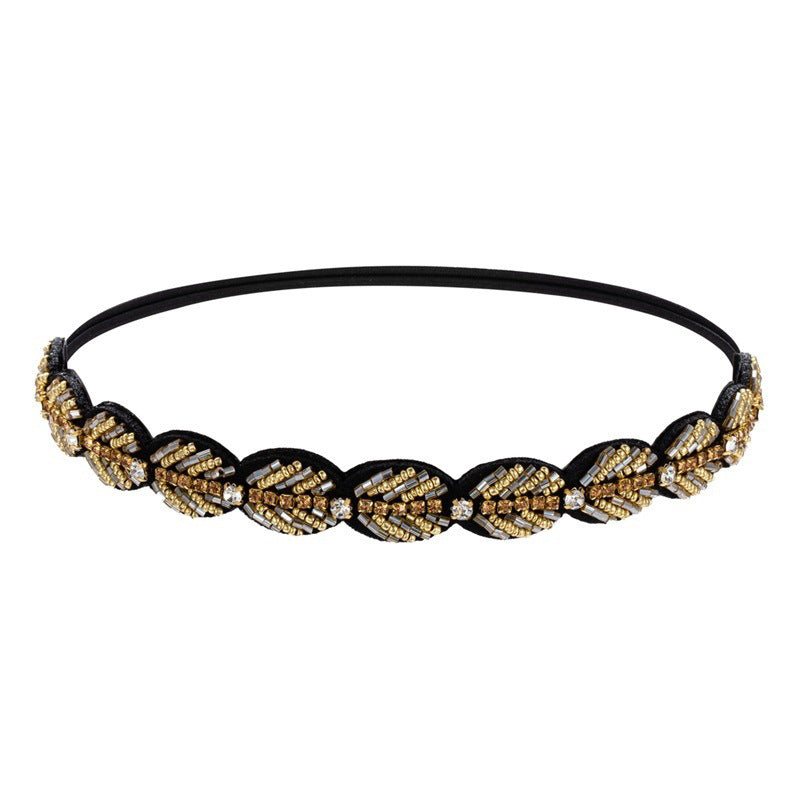 Wholesale Bohemian Set Rice Bead Hairbands